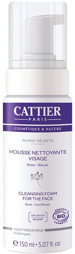 Cattier Nuage Céleste "Celestial Cloud" Shaving Foam 150 ml, 150 ml (Pack of 1)
