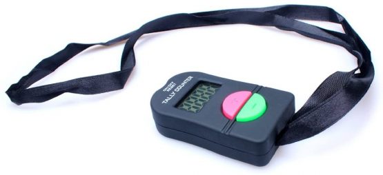 Digital Hand Tally Counter Electronic Manual Clicker with Lanyard Add Subtract Model For Running Golf Football - Image 3