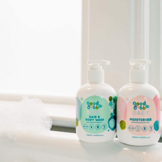 Good Bubble Baby Hair and Body Wash with Cucumber and Aloe Vera 250ml - Image 3