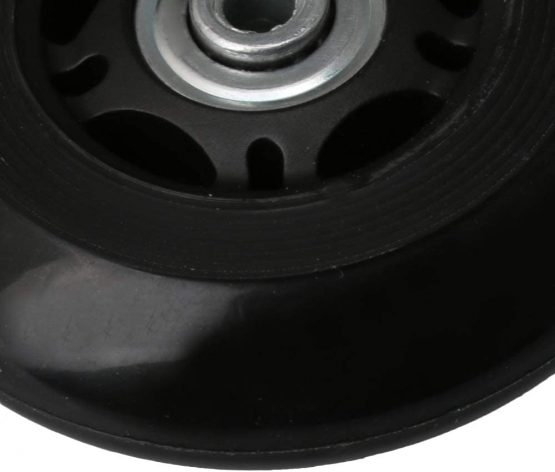 Mxfans 75mm Dia Luggage Suitcase Wheel Outdoor Replacement PU Rubber Wheel Kit - Image 4