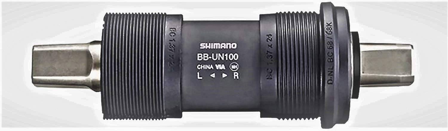 Shimano Altus BBUN100B23X - Pedal Crank Un-100 Square, 68X122.5, silver
