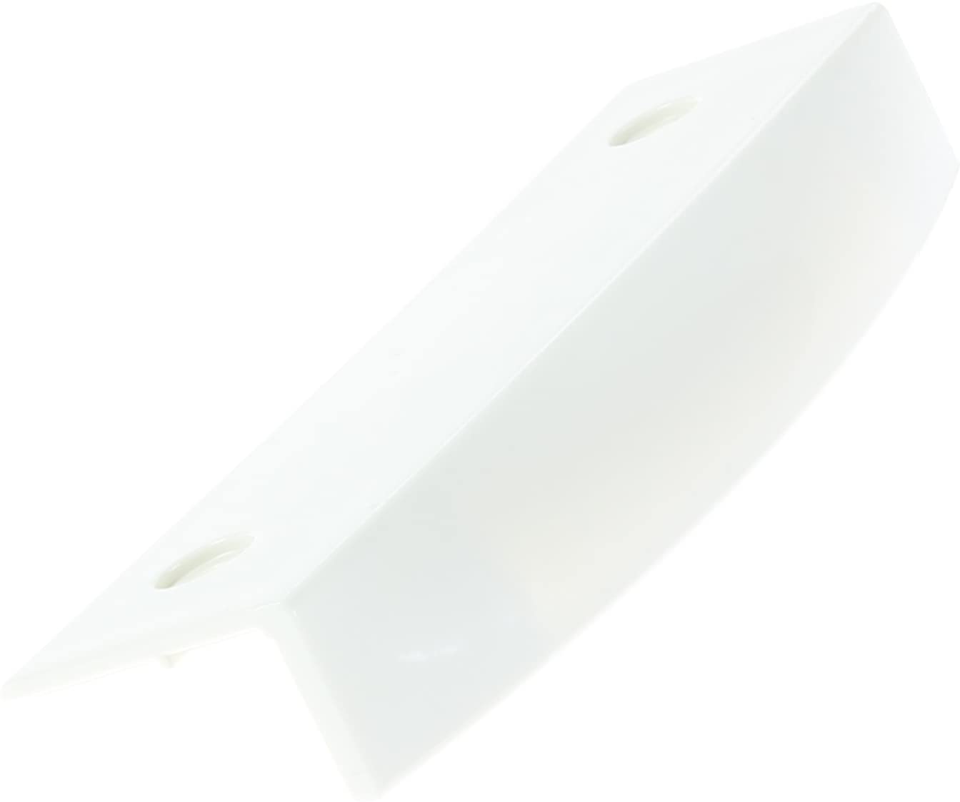 Spares2go White Door Handle compatible with Bosch Fridge Freezer Refrigerator - Image 2