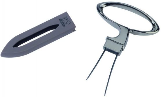 Peugeot 200367 Mathus Two-Pronged Corkscrew, Basalte