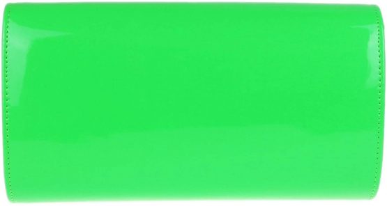 Girly HandBags Womens Plain Glossy Clutch Bag - Image 3