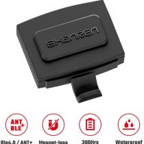 SHANREN Bike Cadence sensor, Geomagnetic Wireless Bluetooth & ANT+ Dual Modes for BLE/ANT+ Bike Computers and IOS/Android