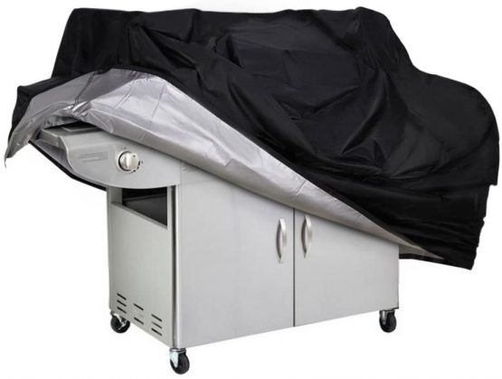 QMQ Barbecue BBQ Cover Heavy Duty Waterproof Grill Protection Large 58-Inch 145cm
