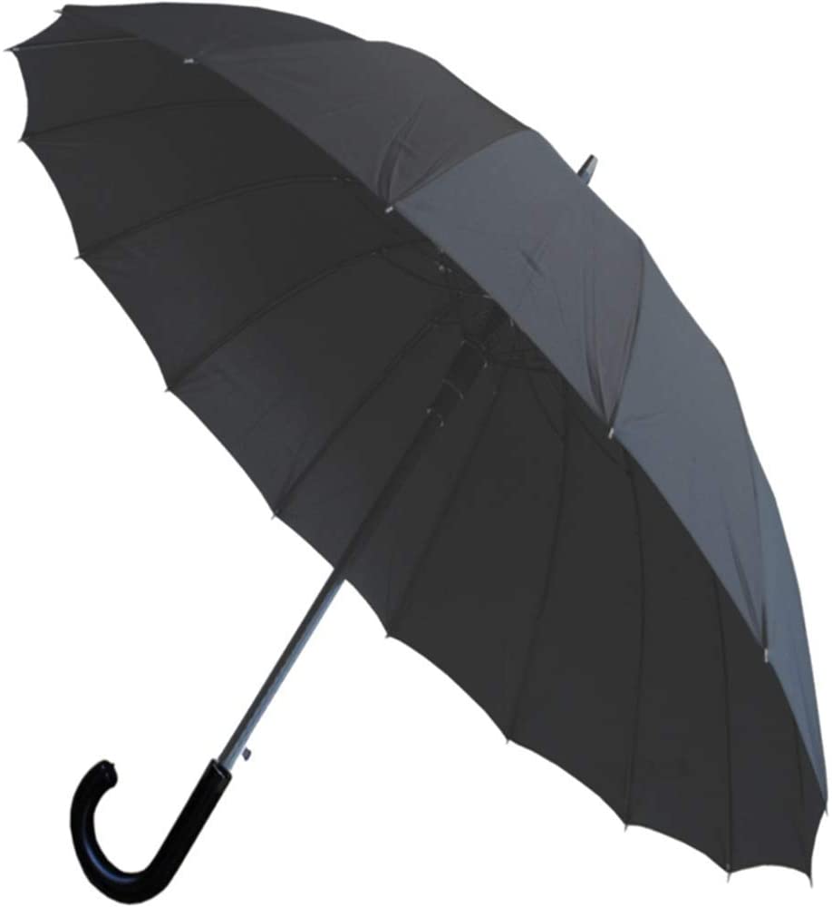 COLLAR AND CUFFS LONDON Windproof Strong Umbrella 60MPH, 16 Ribs For Super-Strength