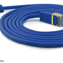 wantecWire 7134 Extra Thin Patch Cable Blue