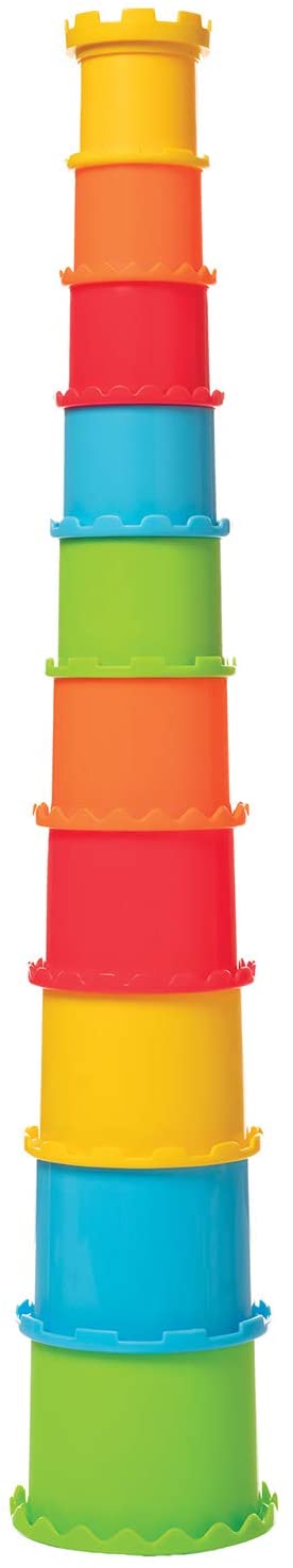 Manhattan Toy Stack + Smash Preschool Stacking Activity Toy, Multicolor, Medium
