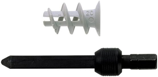 Fischer 542458 Dowel for Plasterboard GX, Grey, Set of 100 Pieces - Image 2