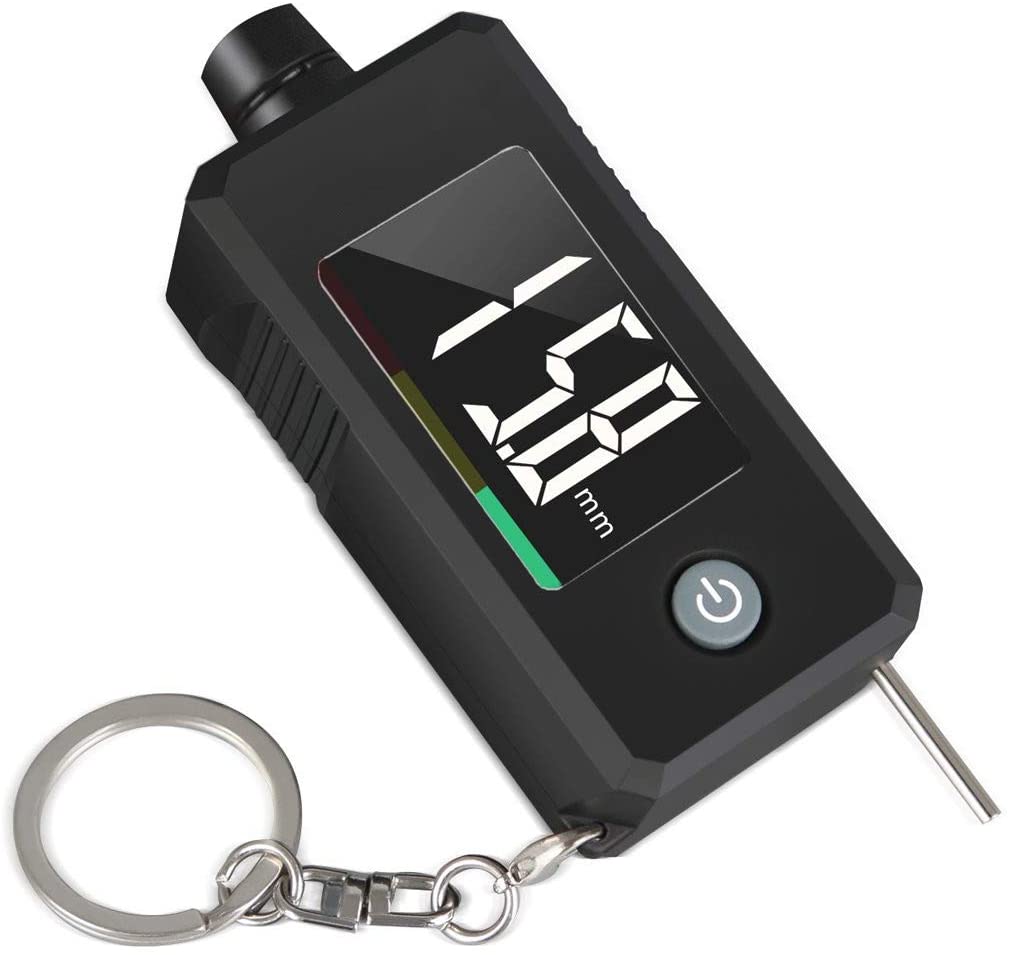 Tyre Pressure Gauge Digital Tyre Tread Depth Gauge 2in1 Car Tyres