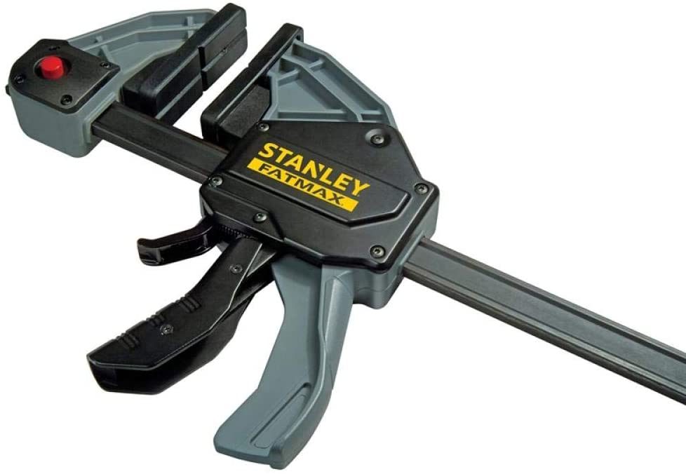 Stanley Tools STA083240 600 mm FatMax X-Large Trigger Clamp - Yellow/Black, Black/Grey, Extralang - 850mm - Image 4