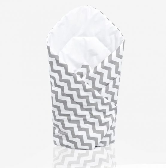 Baby Swaddle WRAP Newborn Infant Bedding Blanket Cotton Sleeping Bag Cotton WRAP (Zig zag)