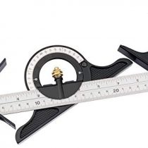 Draper 34704 Combination Square with Centre Head and Protractor, 300mm