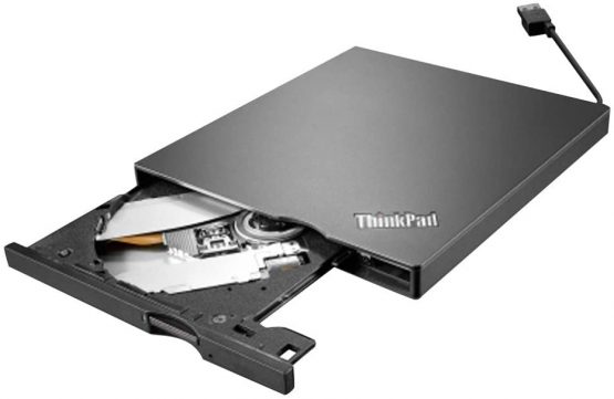 Lenovo 4XA0E97775 ThinkPad UltraSlim USB DVD Burner- Black (Pack of 1) - Image 2