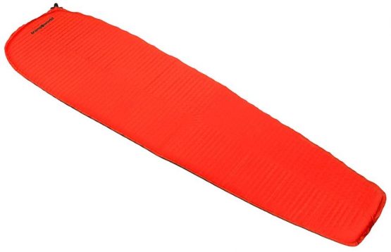 Trango pc008067 Long Cushion, Unisex Adult, Red (Orange)/Grey, One Size