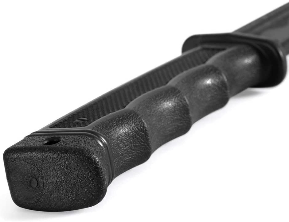Playwell Martial Arts Deluxe TPR Safety Rubber Military Classic Training Knife, Black - Image 3