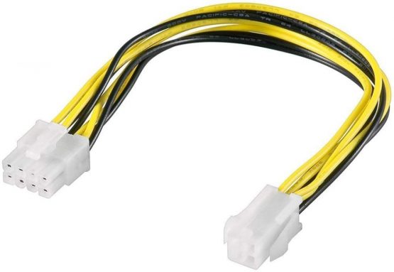 PremiumCord 8-pin male to P4 4-pin female power supply kn-16