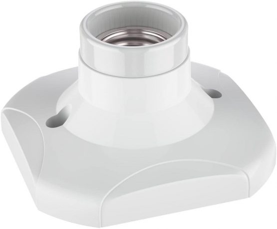 ledscom Ceiling Light/Lampenfassung Elektra, White, 1 X E27 Max. 60W, 9 X 9cm, 4 Pcs - Image 2