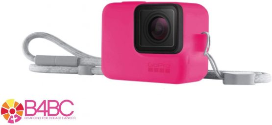 Sleeve + Lanyard Electric Pink for HERO7 Series, HERO6 Black & HERO5 Black - Official GoPro Accessory