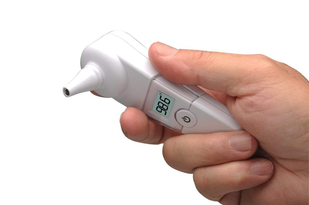 ADC Adtemp 421 Tympanic IR Thermometer, White - Image 2