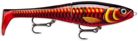 Rapala X-Rap Peto Fishing Lure Soft Tail Material Freshwater Swimming Depth 0.5-1 m Size 14 cm / 39 g Made in Estonia Twilight Zone Adult Unisex Multi-Coloured Standard