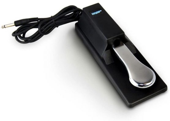 HQRP Universal Sustain Pedal Piano Style for M-Audio/Yamaha/Casio/Roland/Korg/Kurzweil Music Keyboards Digital Piano