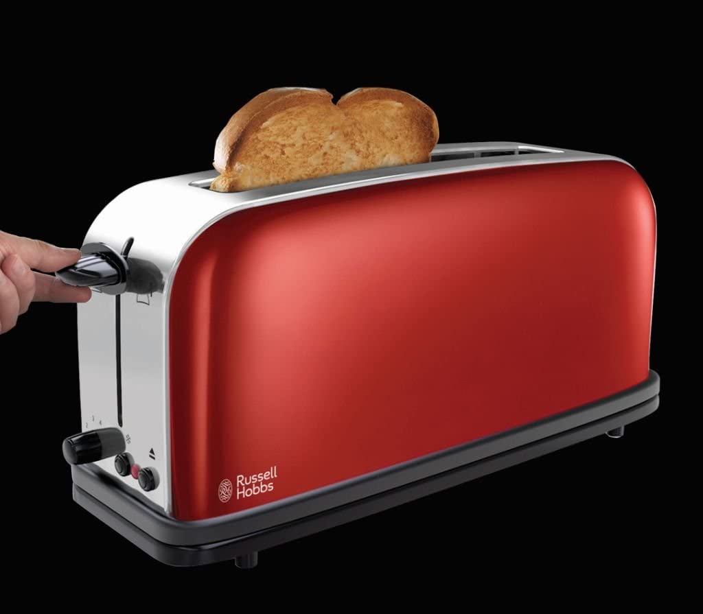 Russell Hobbs Flame Red 2 part(s) Rouge, Acier inoxydable, Black - Image 2