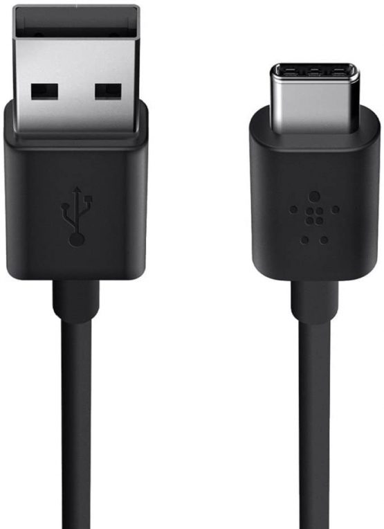 Belkin USB-IF Certified 2.0 USB-A to USB Type C (USB-C) Charge Cable, Black, 6 ft/1.8 m F2CU032bt06-BLK - Image 3