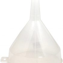 Whitefurze 14cm Clear Plastic Funnel