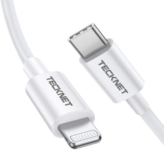 TECKNET USB C to Lightning Cable 3ft / 1M MFi Certified Supports Power Delivery Fast Charging with Type-C PD Charger Compatible with iPhone X XS XR XS MAX 8 8 Plus
