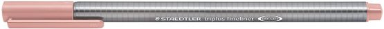 Triplus Fineliner 334 Felt-Tip Pen Superfine Tip 0.3 mm Antique Pink - Image 3