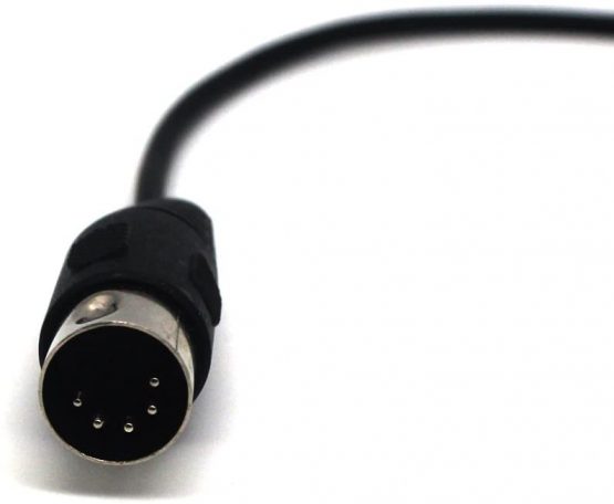 LOKEKE DIN 5 Pin Male To 6.35mm(1/4 IN) TRS Female Audio Cable For Mixer,MIDI keyboard,MIDI guitar,Electric Piano And More（0.3M） - Image 2