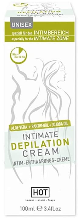 Hot Intimate Depilation Cream 100ml, Transparent/White, 100 ml (Pack of 1) - Image 2