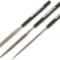 TAMIYA TAM74104 Basic 300074104 File Handle Plastic/RC 3-Piece Set