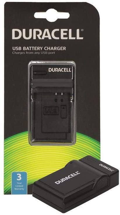 Duracell DRP5953 Charger with USB Cable, Black