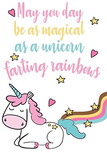 Cheeky Chops Cards Birthday Card Rude Funny Unicorn Friend Sister Girlfriend Wife Daughter - C24 Full colour - Image 2