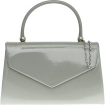 Girly Handbags Patent Clutch Bag Handbag Small Hard Case Ladies