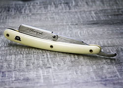 Ivory Shaving/Straight Cut Throat Razor for Men Colour Razor Made for All Kind of Shave. - Image 4