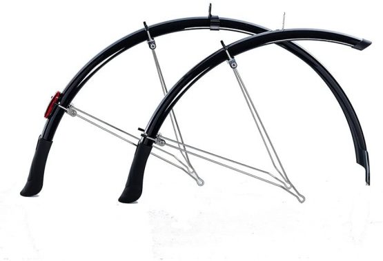 Flinger Unisex's F42 Deluxe Mudguard, Black, 700 x 42 mm - Image 2