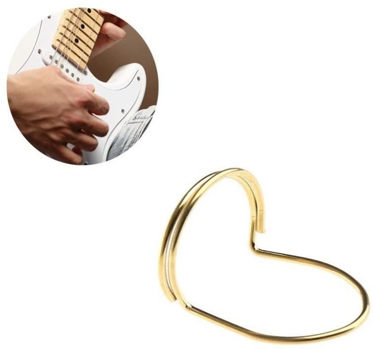 WANDIC Fingertip protectors, Set of 3 Butterfly Metal Finger Picks and