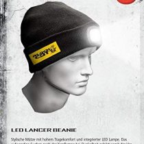 Black Cat LED Lancer Beanie uni Black/Yellow