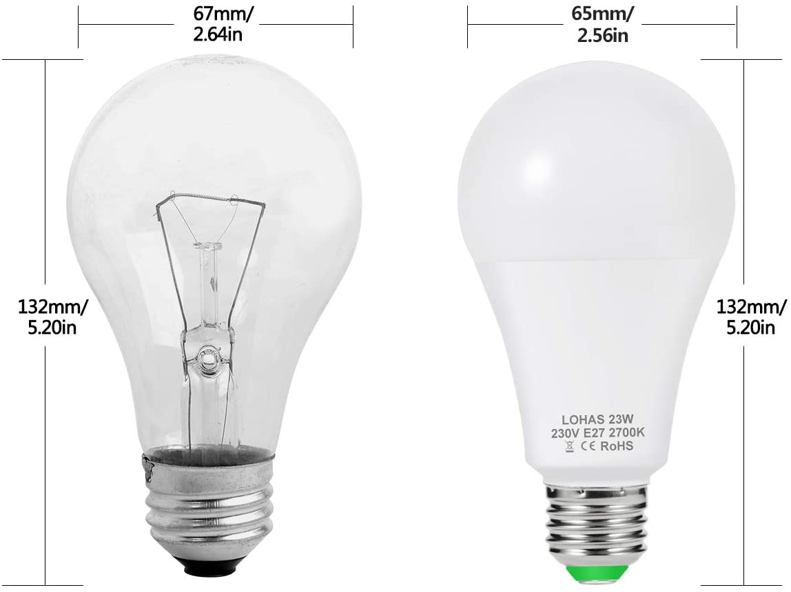 e27 23w led bulb