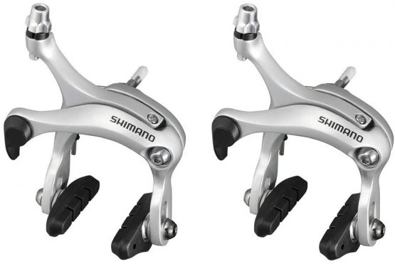 Shimano BR-R451 SET road bike cycling brake Calipers SILVER