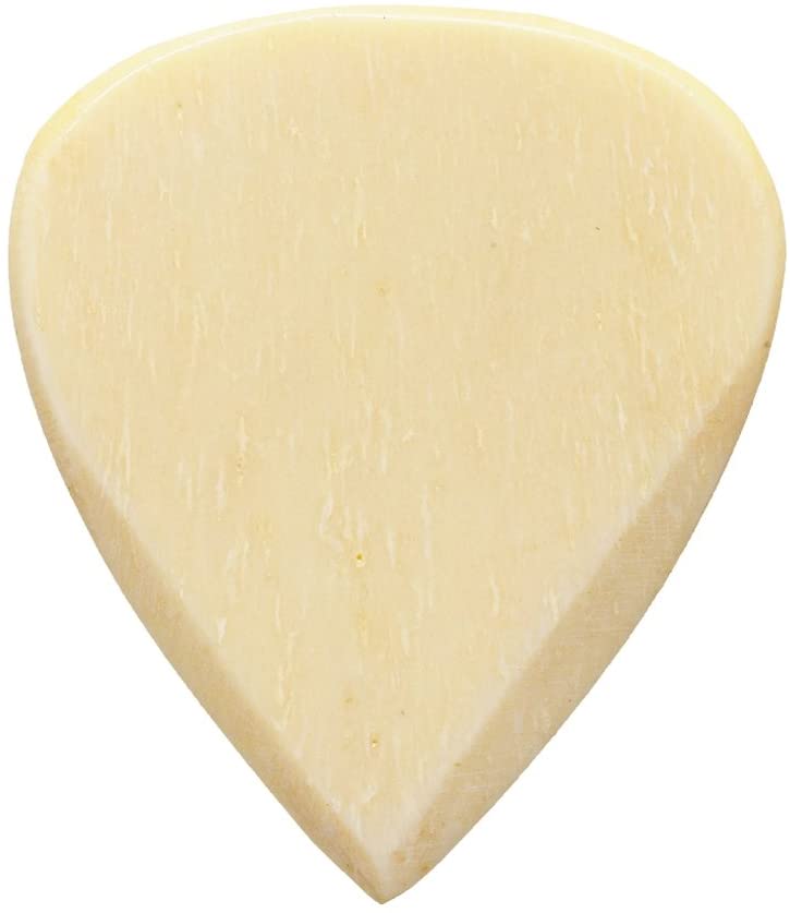 Jazz Tones Guitar Plectrum - Buffalo Bone (Single), JAZ-BUB-1, Natural, 26.1 x 23.6 x 2.2 mm