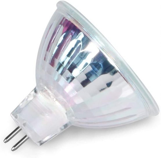 GMY MR16 Halogen Light Bulb 50W 12V GU5.3 Spotlight Dimmable 2 Pin Base 36° Beam Angle 3000K Warm White 4000 Hours Long Lifetime Dichroic 6 Pack - Image 4