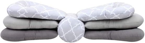 KAKIBLIN Breastfeeding Pillow for Newborn, Elevate Adjustable Baby Nursing Pillow Infant Feeding Support Pillow for 0-6 Months Baby