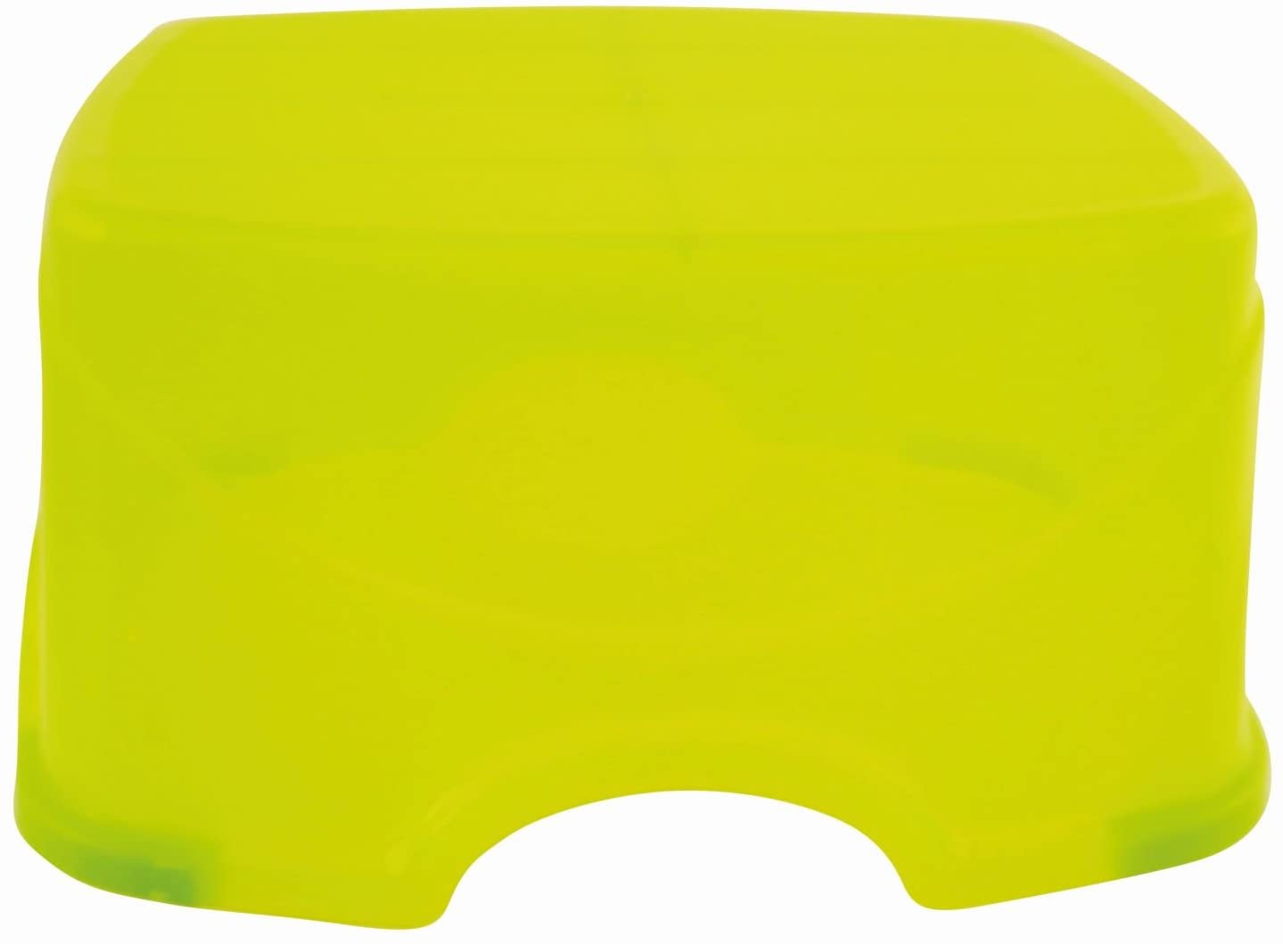 BIECO 79000116 - Children Step Stool and Sitting in a Green, Single-Stage, Step Height 14 cm, from 12 Months to About 10 Years