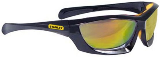 Stanley Sy810yd Saftey Yellow Mirror Glasses
