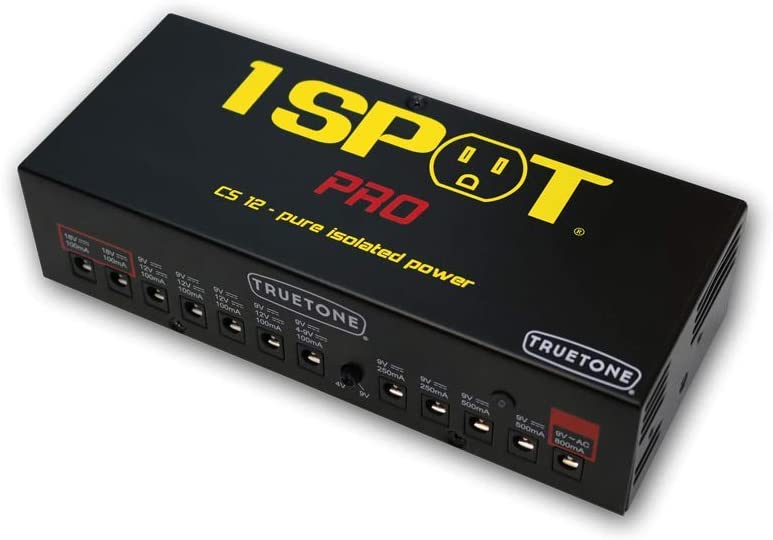 Truetone CS6 1 SPOT Pro Series - Power Brick, Black, 6.3" x 3.46" x 1.2"
